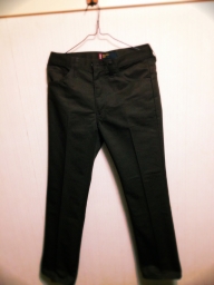 リーバススタプレパンツ スリムフィットbrown