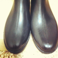 ★DAFNA・黒レインブーツ★