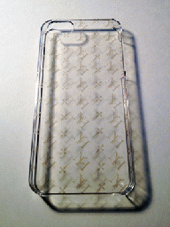 NOHEROES iPhoneケース5用　モノグラム　クリアー