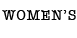 WOMEN'S
